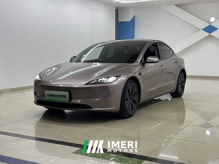 Tesla Model 3 rear-wheel drive version - автомобиль из Китая
