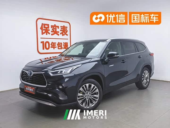 Toyota Highlander dual engine 2.5L four-wheel drive premium version 7 seats - автомобиль из Китая