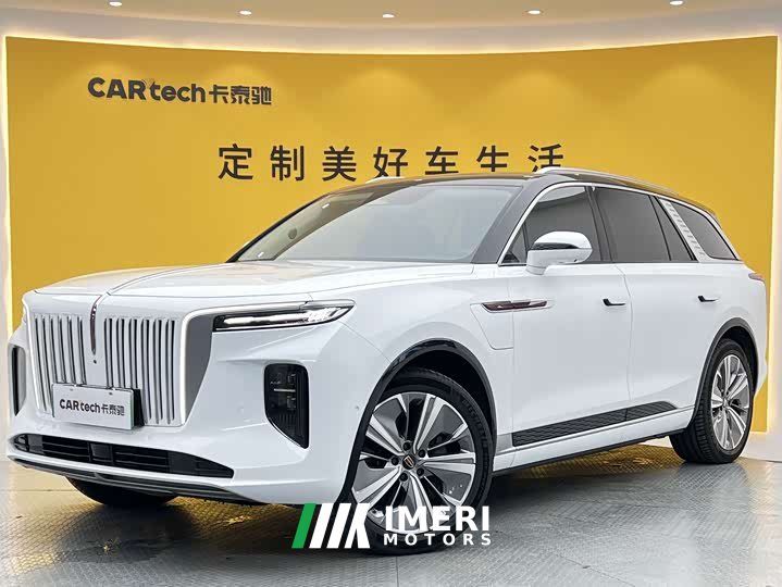 Hongqi E-HS9 660km Qichang version six seats - автомобиль из Китая