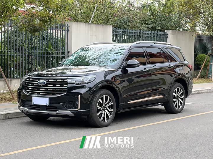 Ford Explorer 2023 EcoBoost 285 four-wheel drive red gold version 6 seats