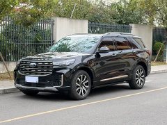 Ford Explorer 2023 EcoBoost 285 four-wheel drive red gold version 6 seats - фото 1
