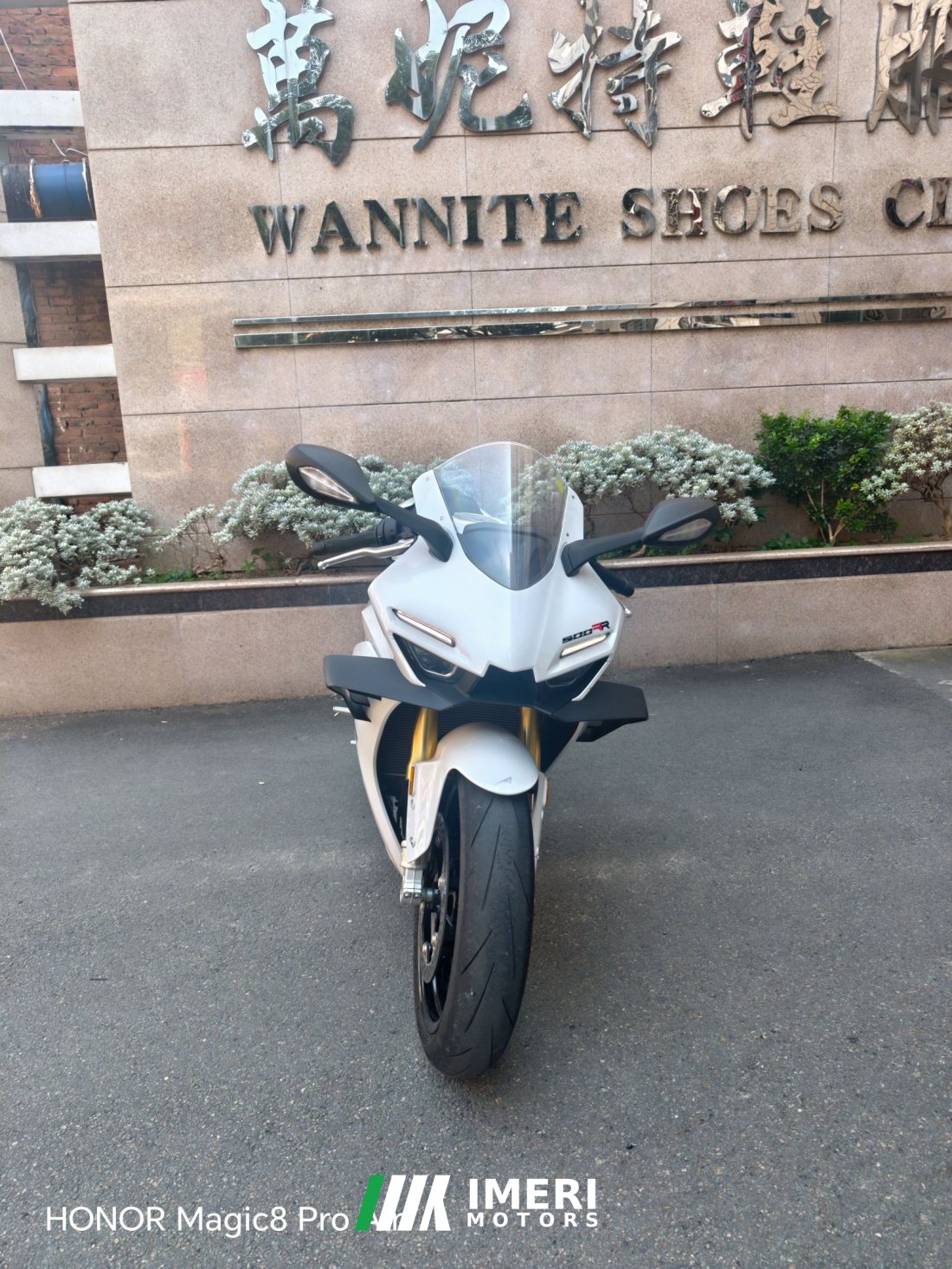 Zhangxue Motorcycles 500RR - мотоцикл из Китая