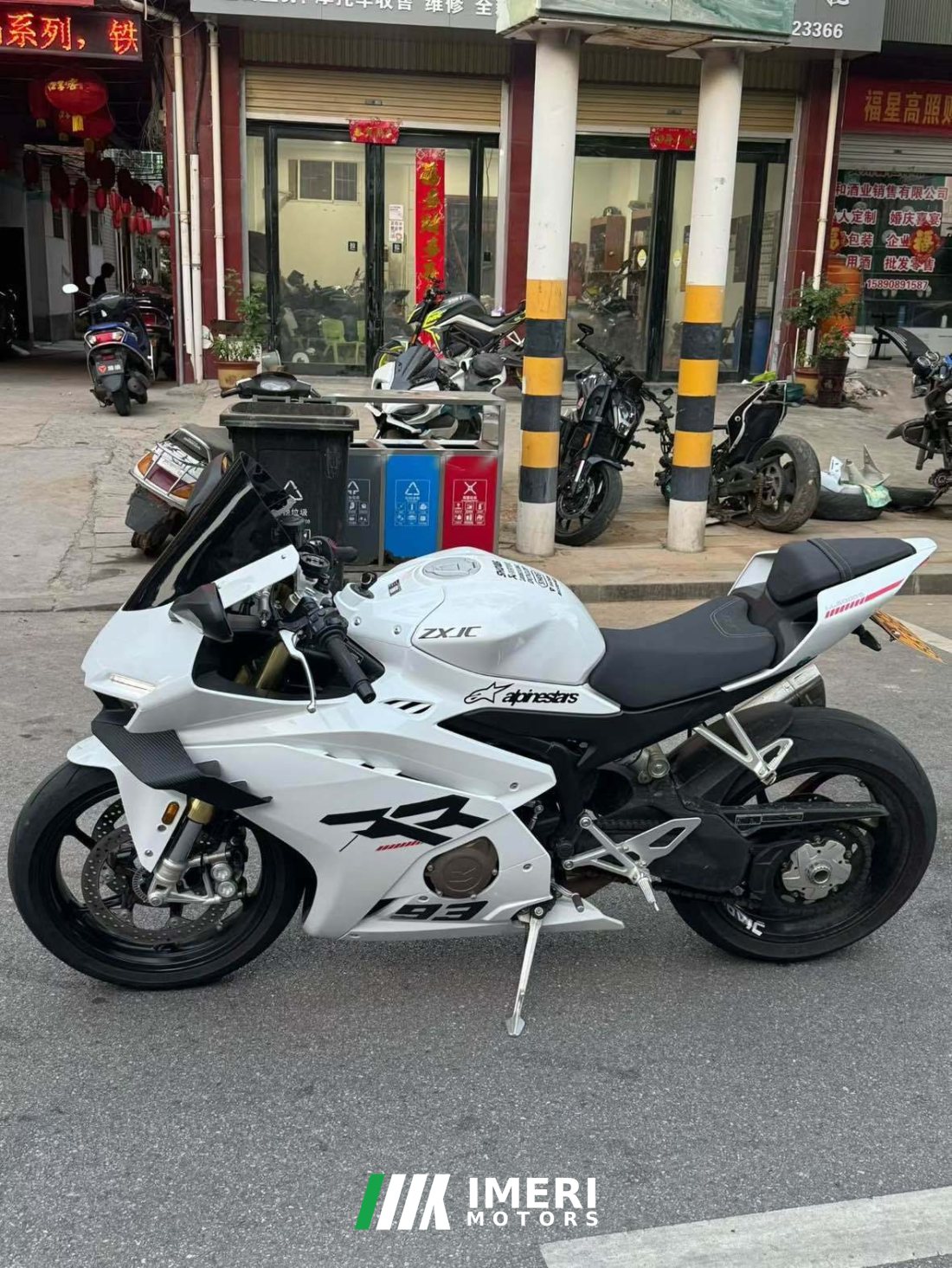 Zhangxue Motorcycles 500RR - мотоцикл из Китая