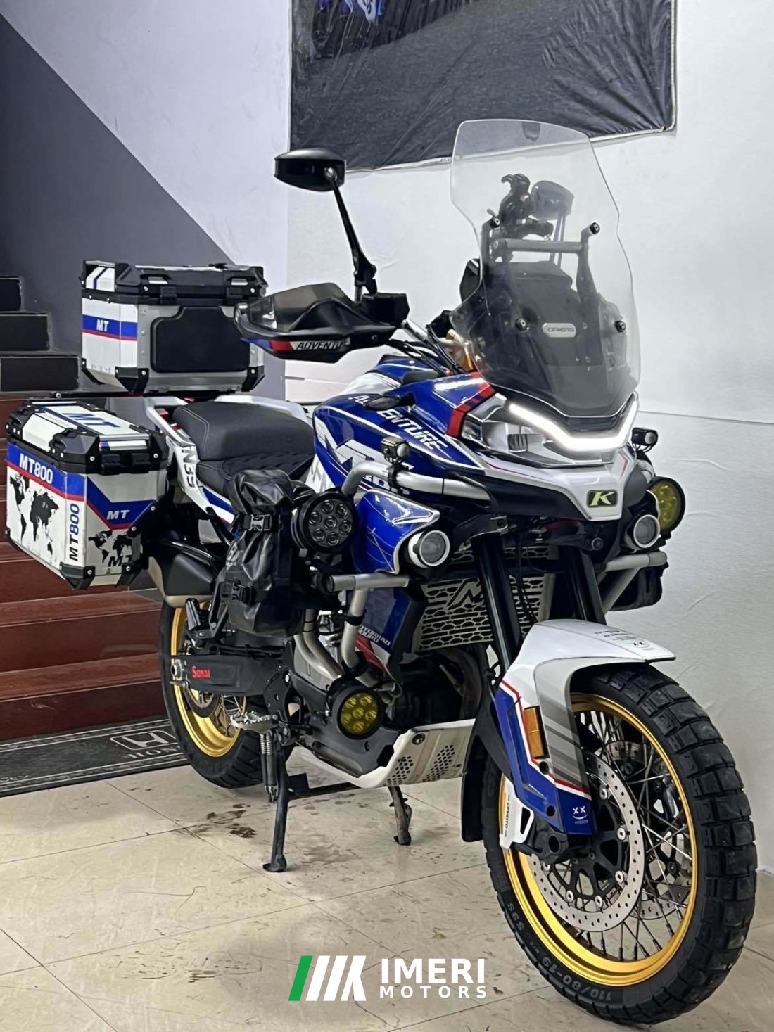 CFMOTO 800MT - мотоцикл из Китая