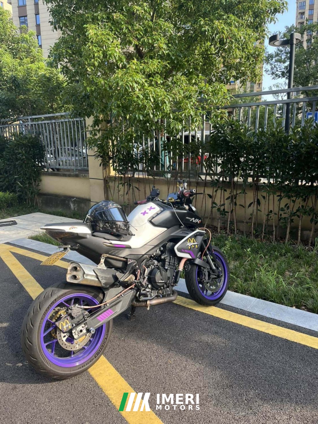 CFMOTO 800NK - мотоцикл из Китая