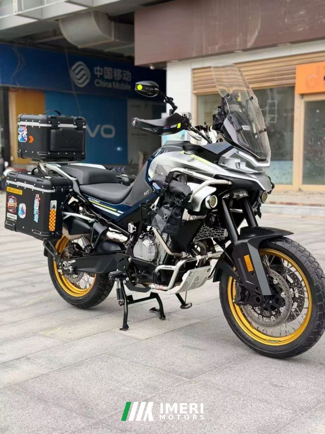 CFMOTO 800MT - мотоцикл из Китая