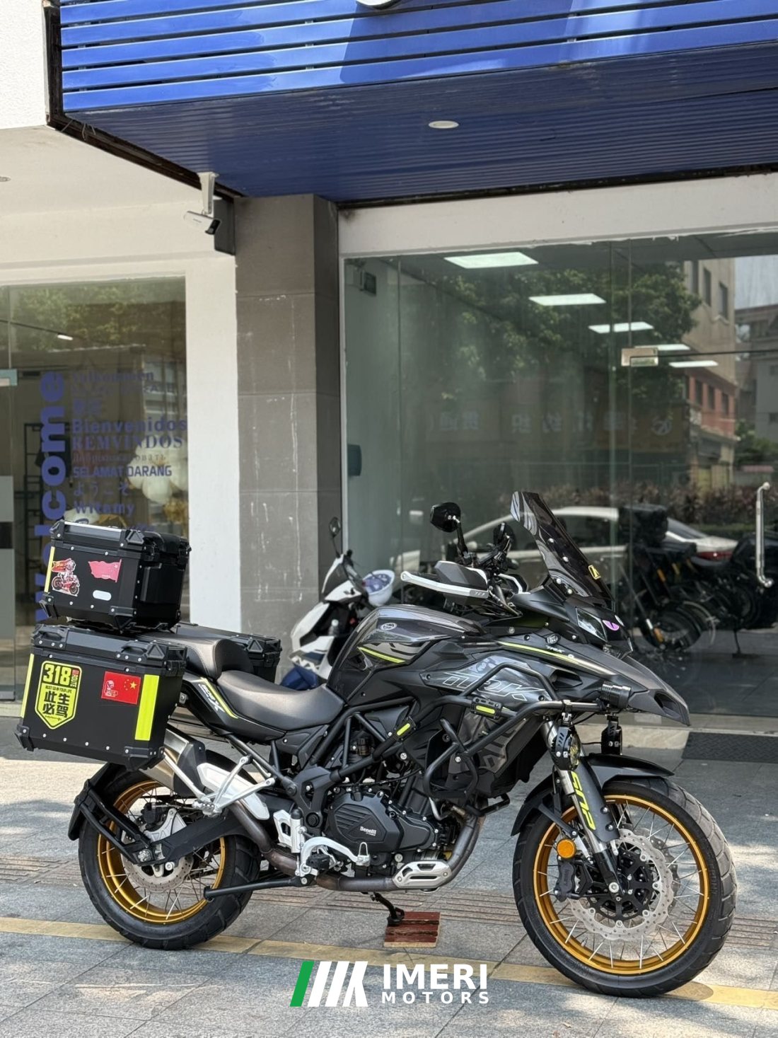 Benelli Jinpeng TRK502 500 cc - мотоцикл из Китая