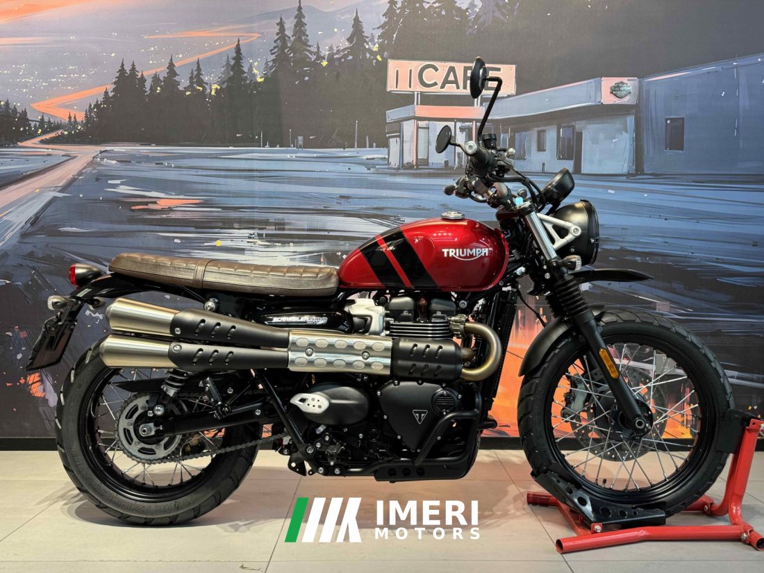 Triumph Scrambler 900 - мотоцикл из Китая