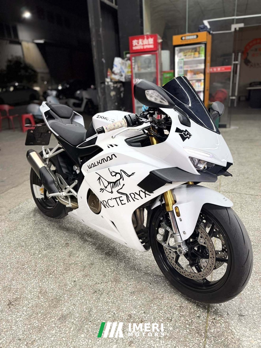 Zhangxue Motorcycles 500RR - мотоцикл из Китая