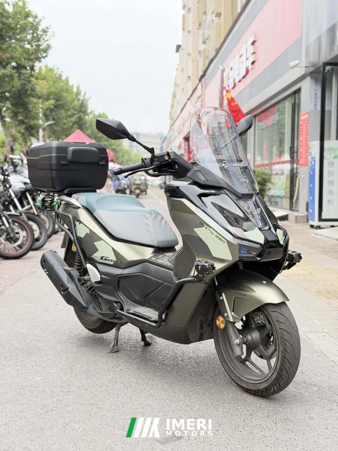 Wuyang Honda NWG150 - мотоцикл из Китая