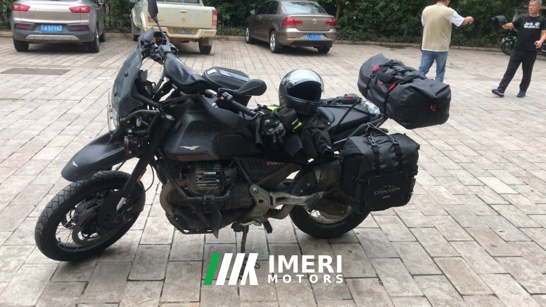 Moto Guzzi V85 TT 850 cc - мотоцикл из Китая