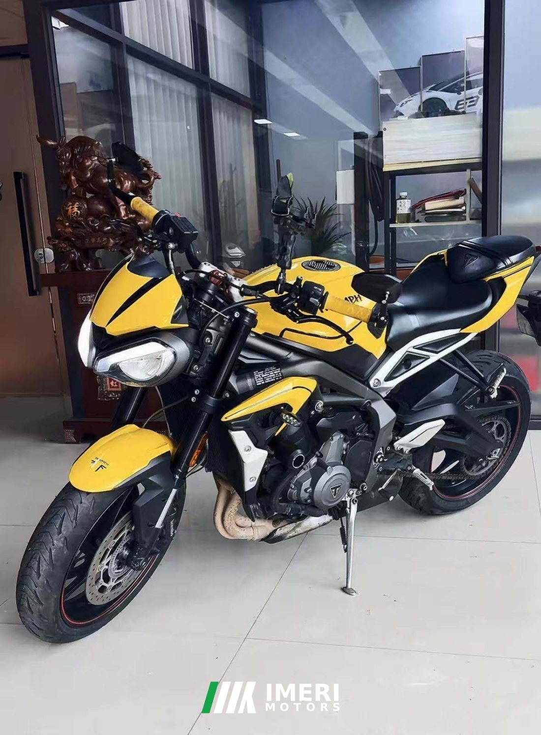 Triumph Street Triple 765 - мотоцикл из Китая