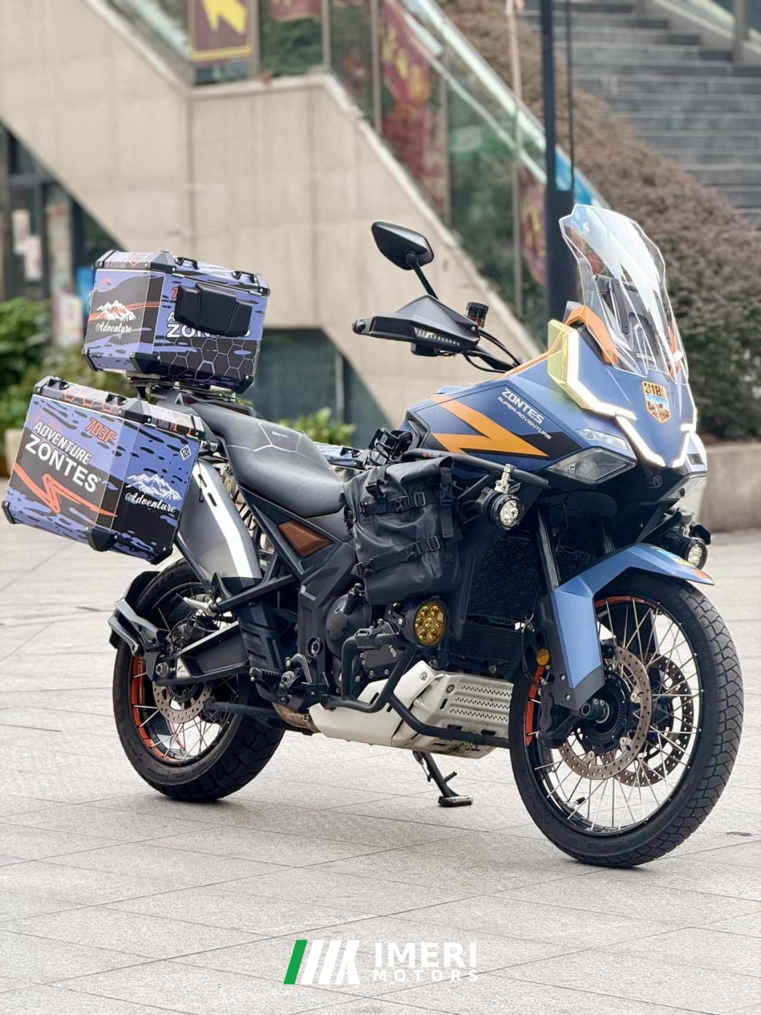 Zontes 703F 700 cc - мотоцикл из Китая