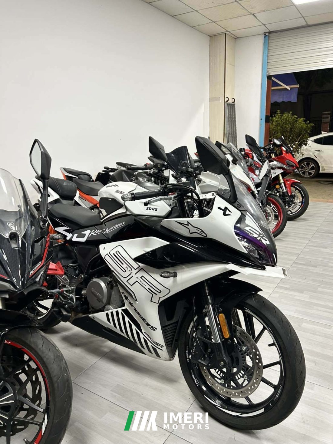 CFMOTO 250SR - мотоцикл из Китая