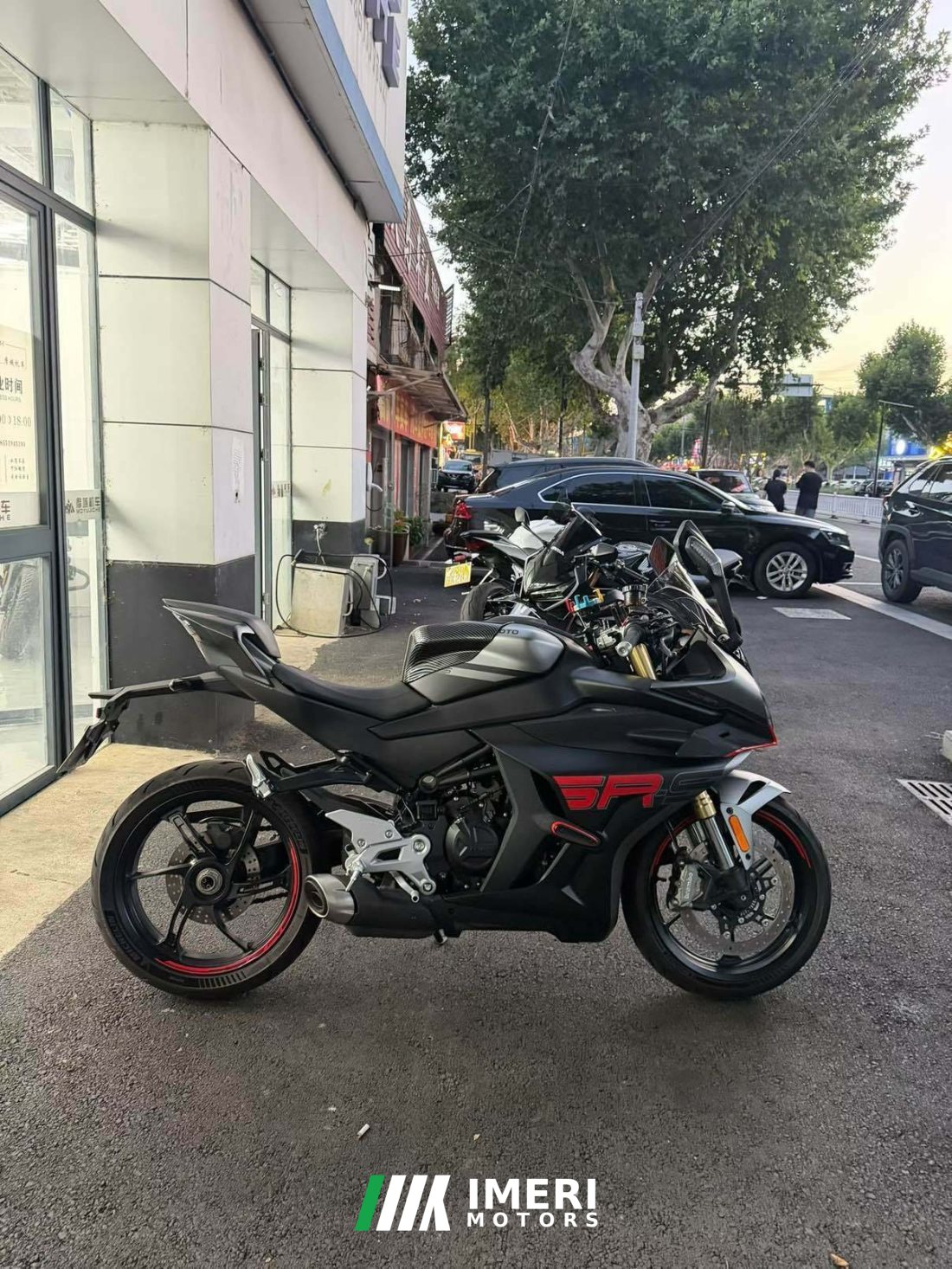 CFMOTO 450SR - мотоцикл из Китая
