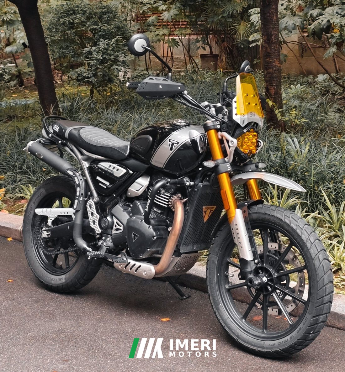 Triumph Scrambler 400 X - мотоцикл из Китая