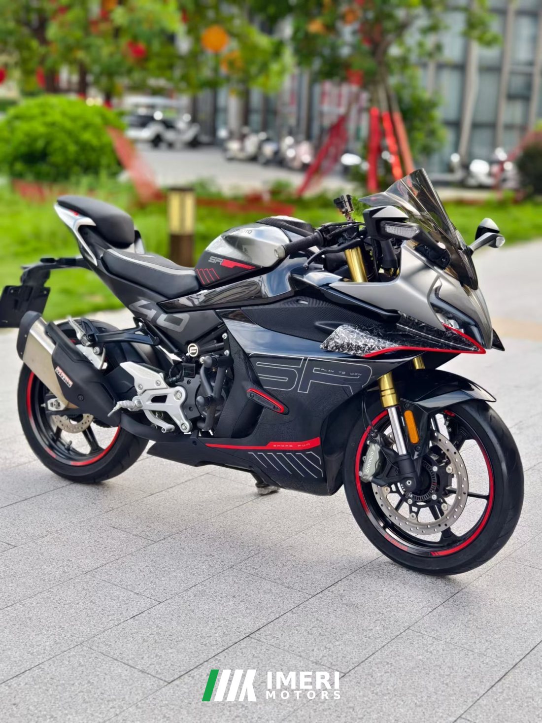 CFMOTO 450SR - мотоцикл из Китая