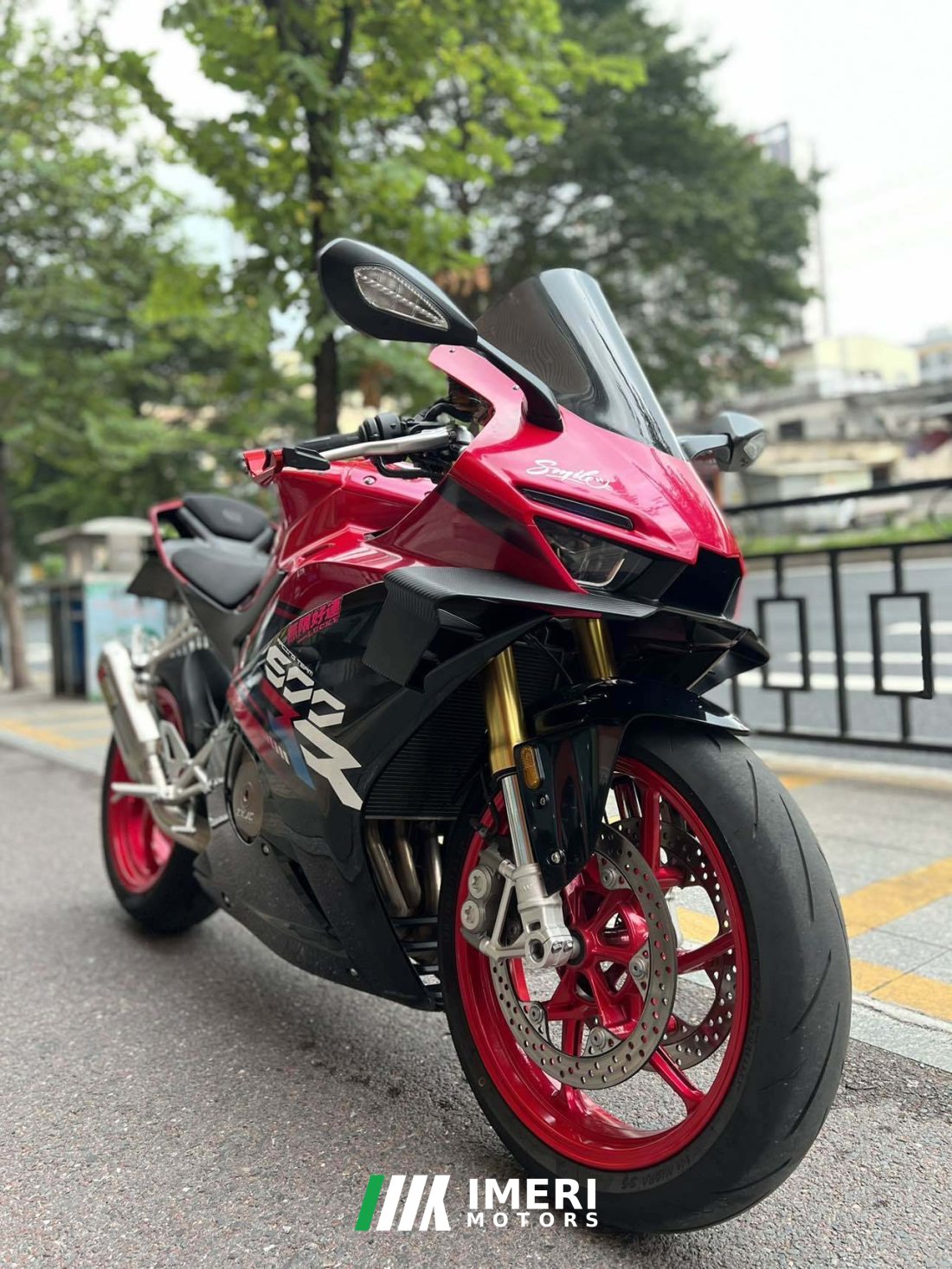 Zhangxue Motorcycles 500RR - мотоцикл из Китая