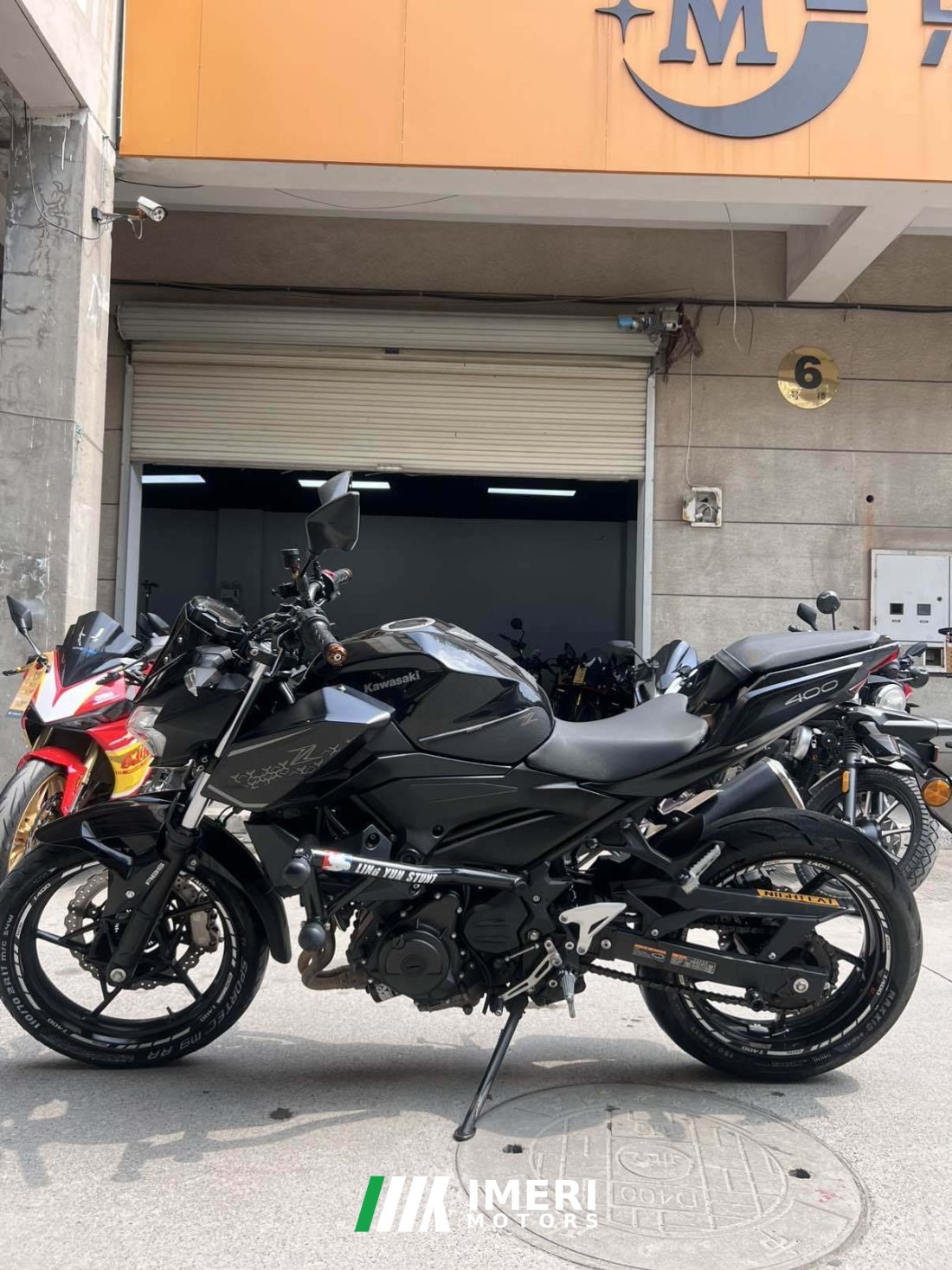 Kawasaki Z400 - мотоцикл из Китая