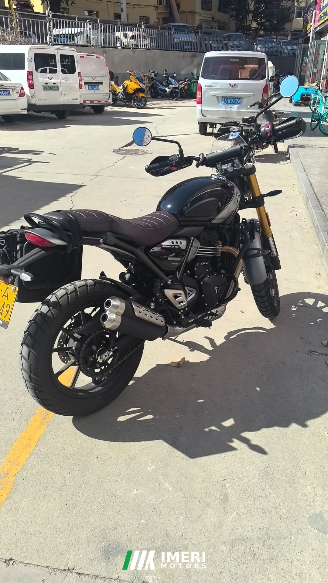 Triumph Scrambler 400 X - мотоцикл из Китая