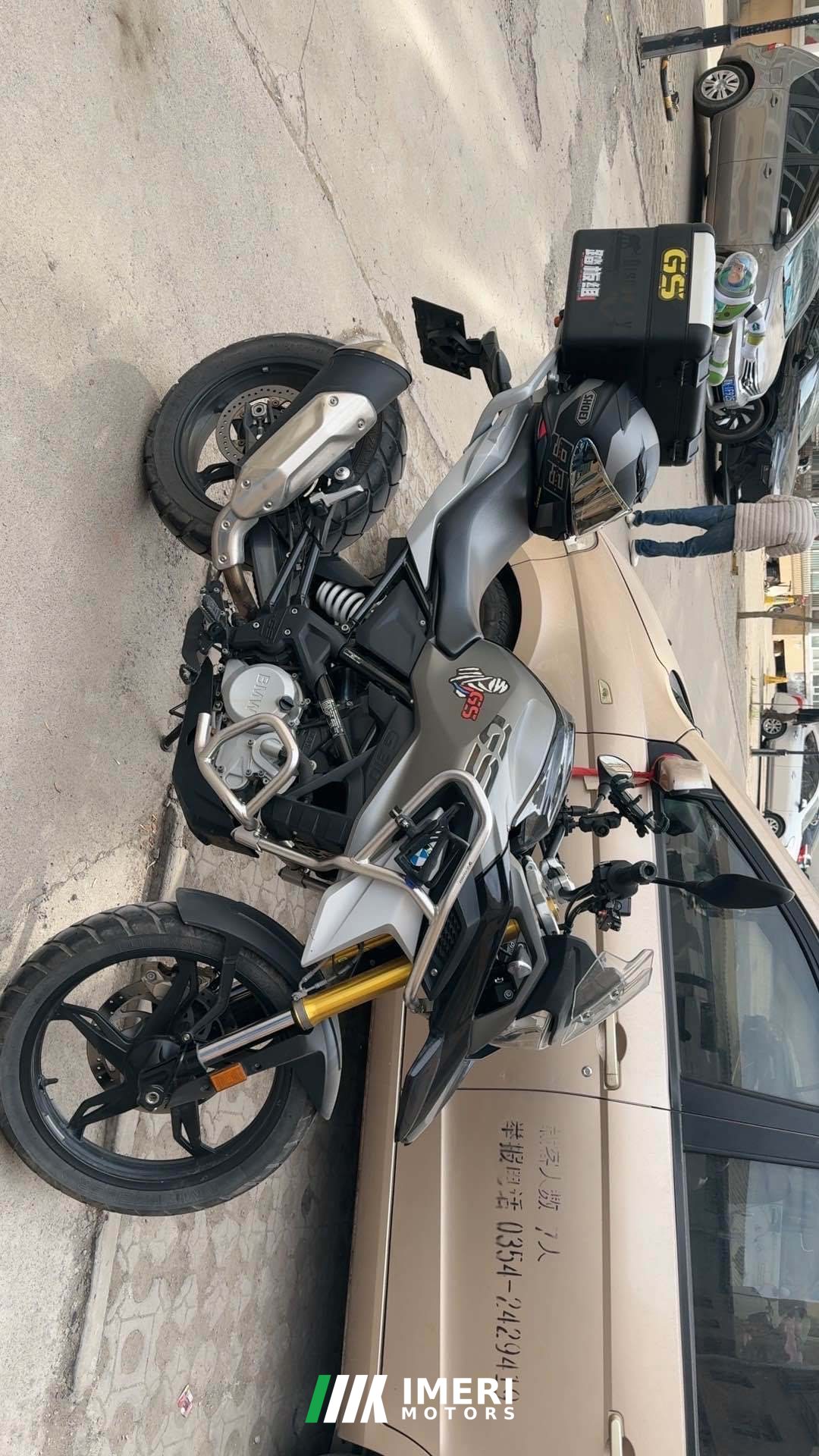 BMW G 310 GS - мотоцикл из Китая