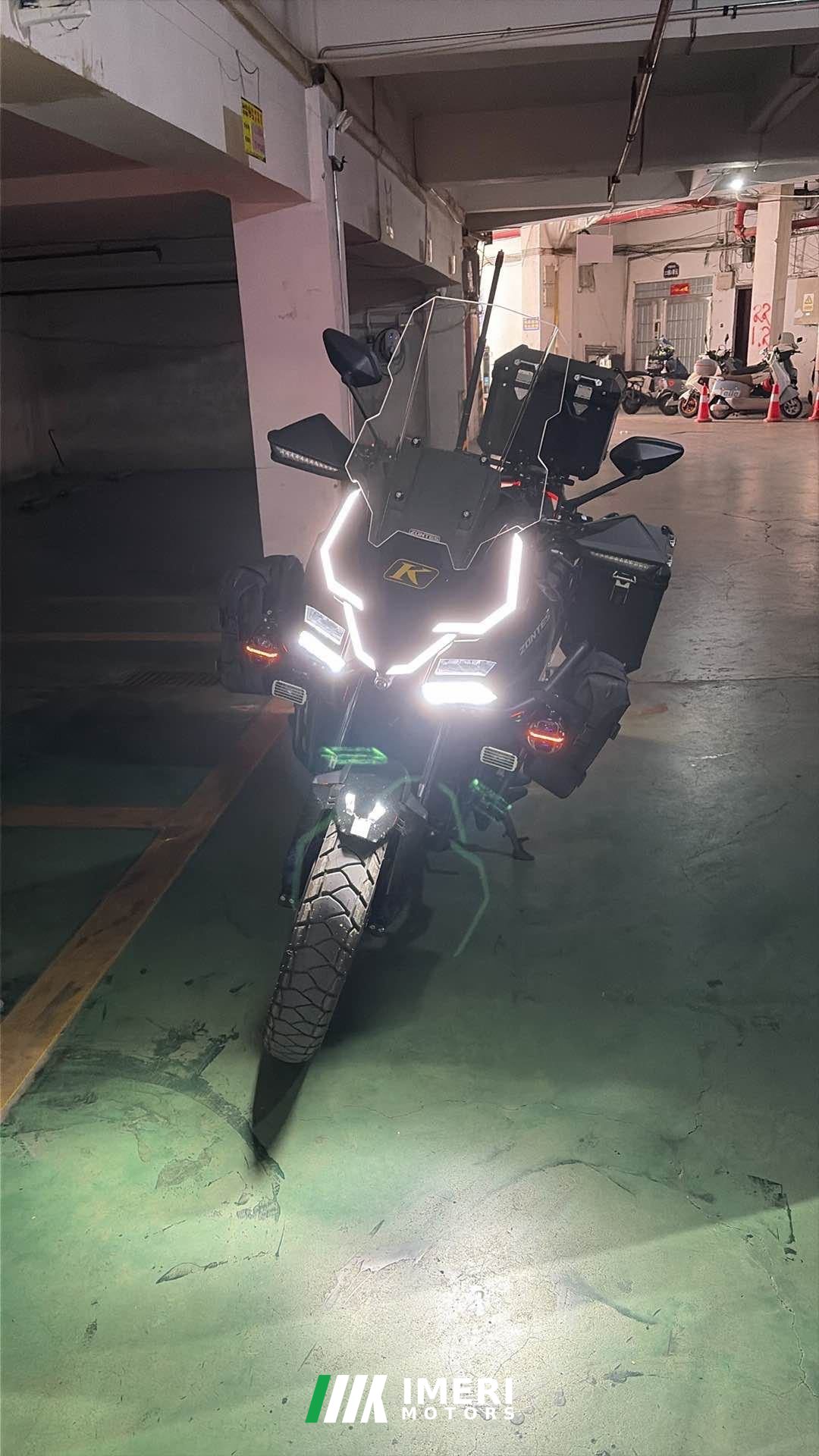 Zontes 703F 700 cc - мотоцикл из Китая