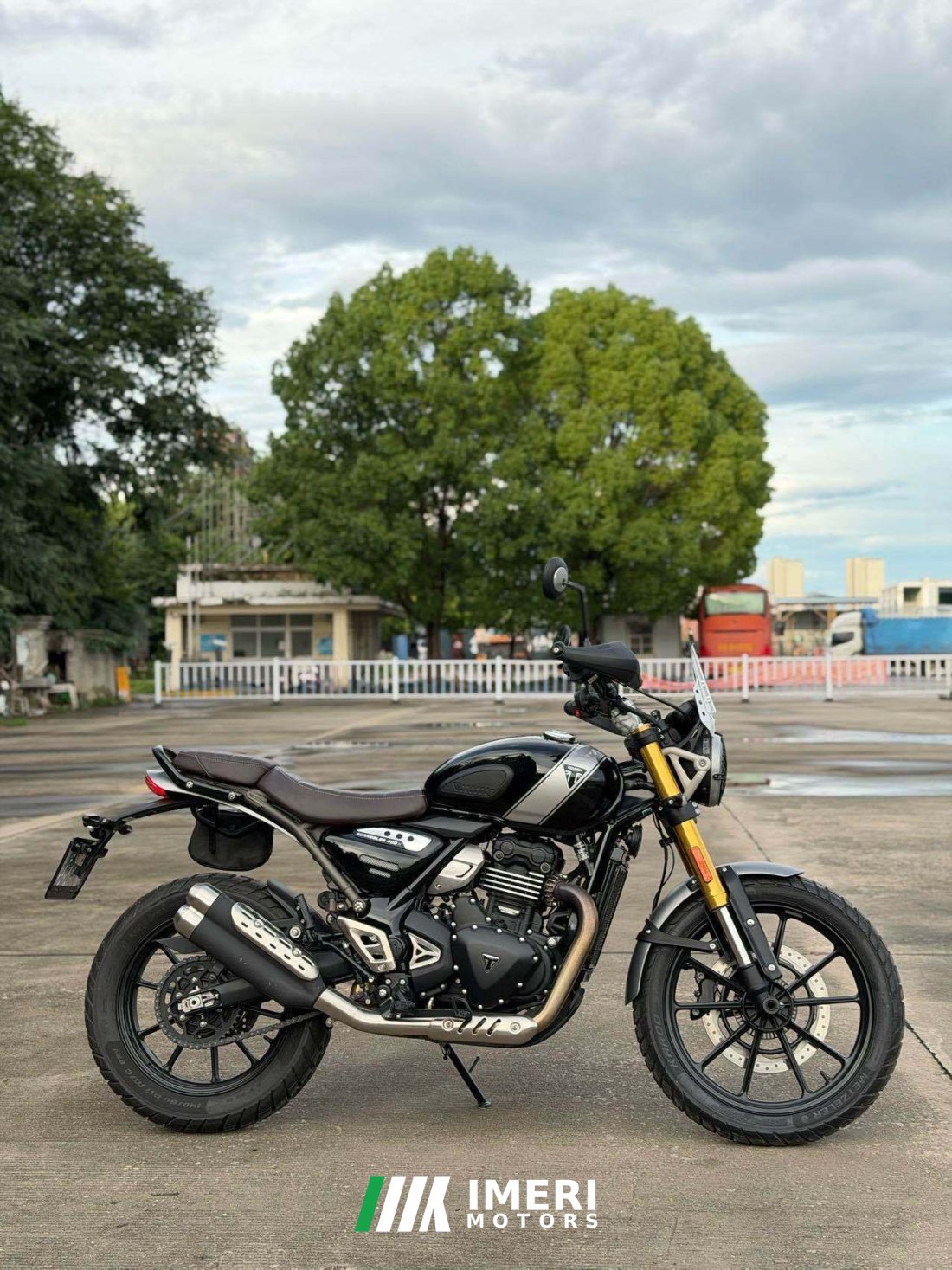 Triumph Scrambler 400 X - мотоцикл из Китая
