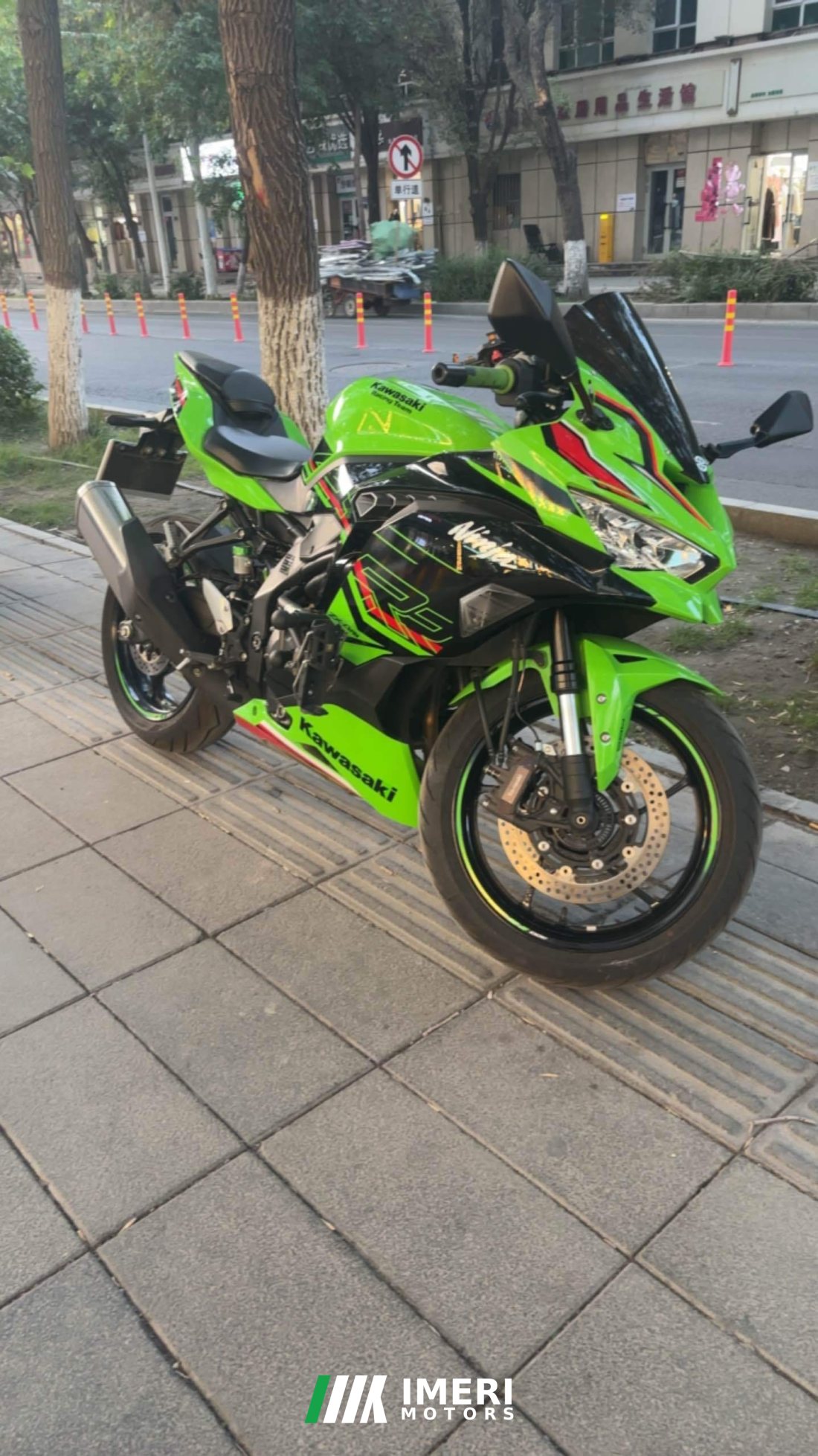 Kawasaki ZX-4R 400 cc - мотоцикл из Китая