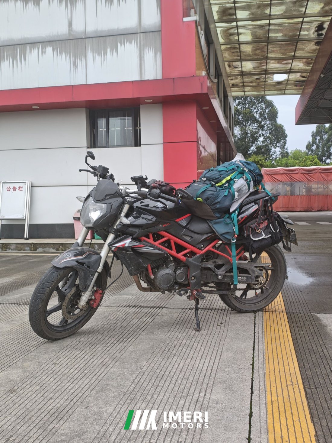 Benelli Ruby Dragon TNT150i - мотоцикл из Китая
