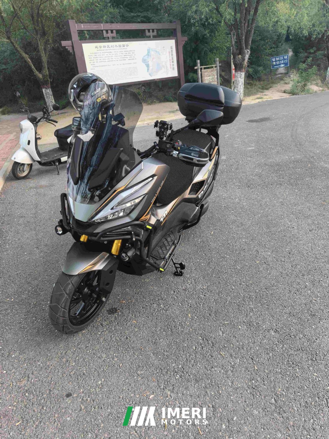 KYMCO Zongshen X350 - мотоцикл из Китая