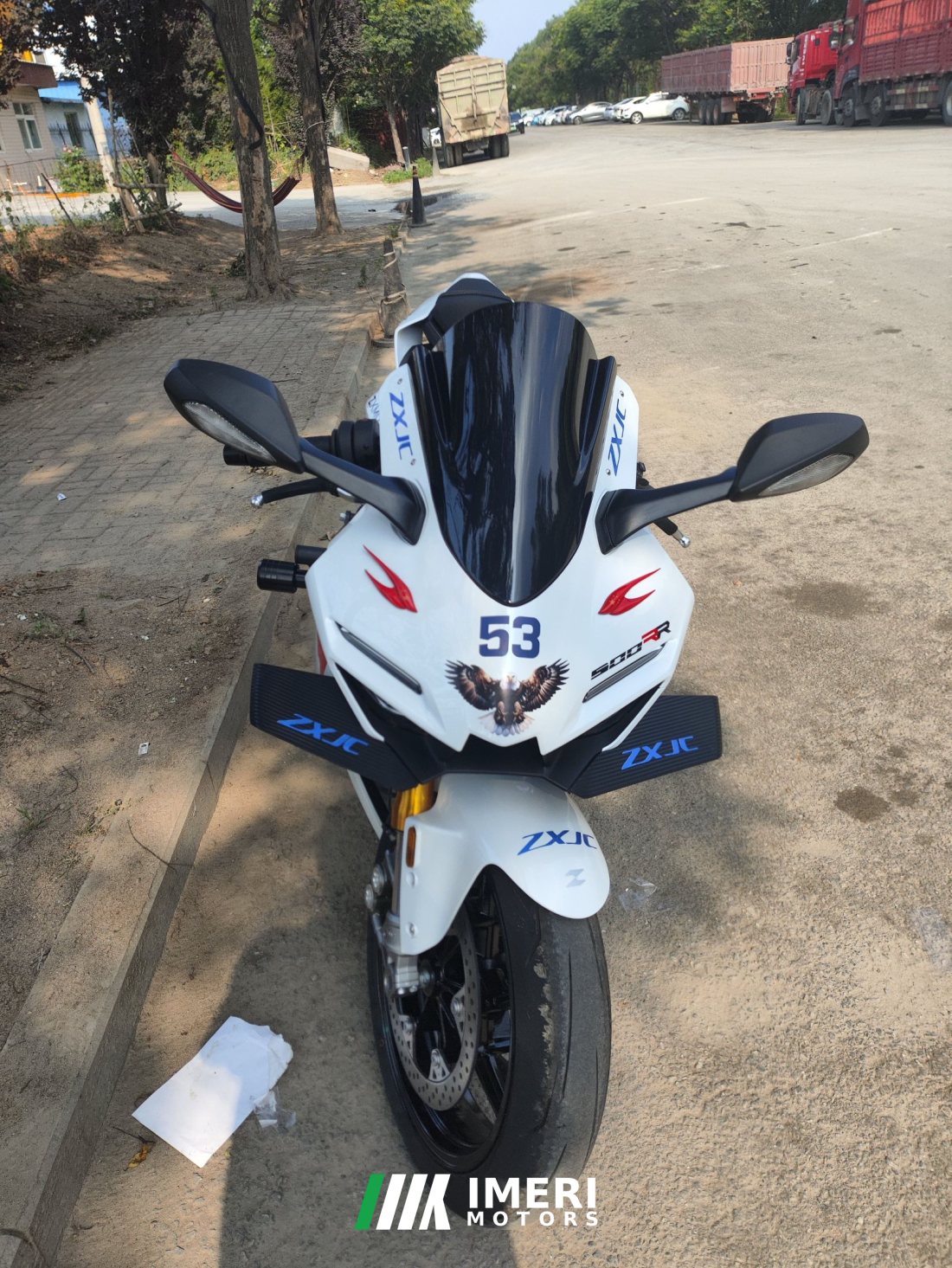 Zhangxue Motorcycles 500RR - мотоцикл из Китая