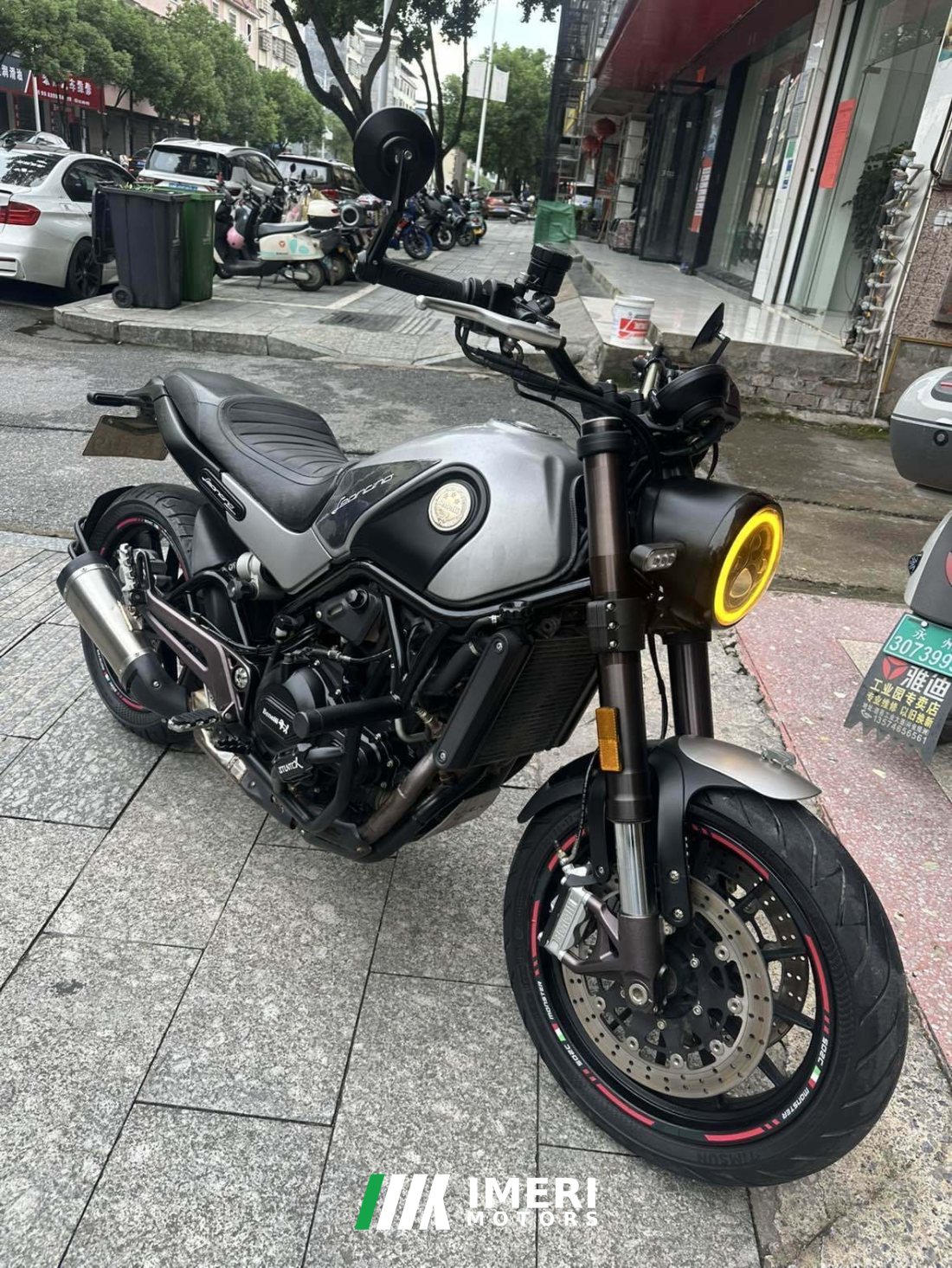 Benelli Leoncino 500 - мотоцикл из Китая