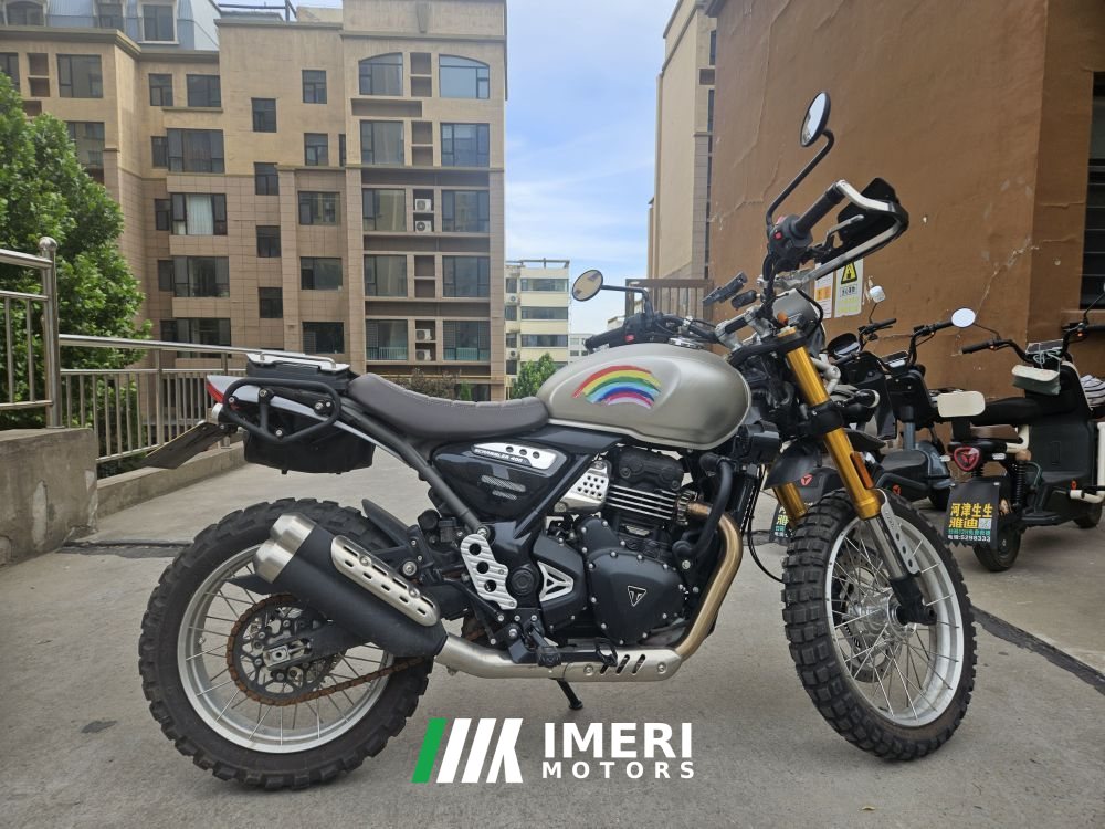 Triumph Scrambler 400 X - мотоцикл из Китая