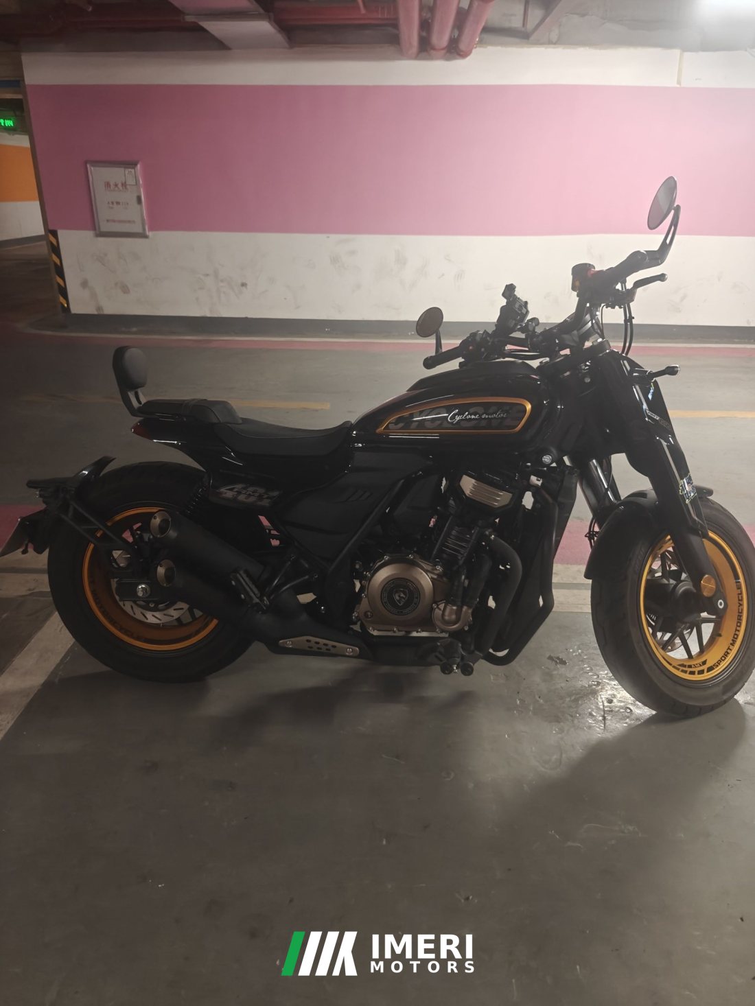 Cyclone AQS401 400 cc - мотоцикл из Китая