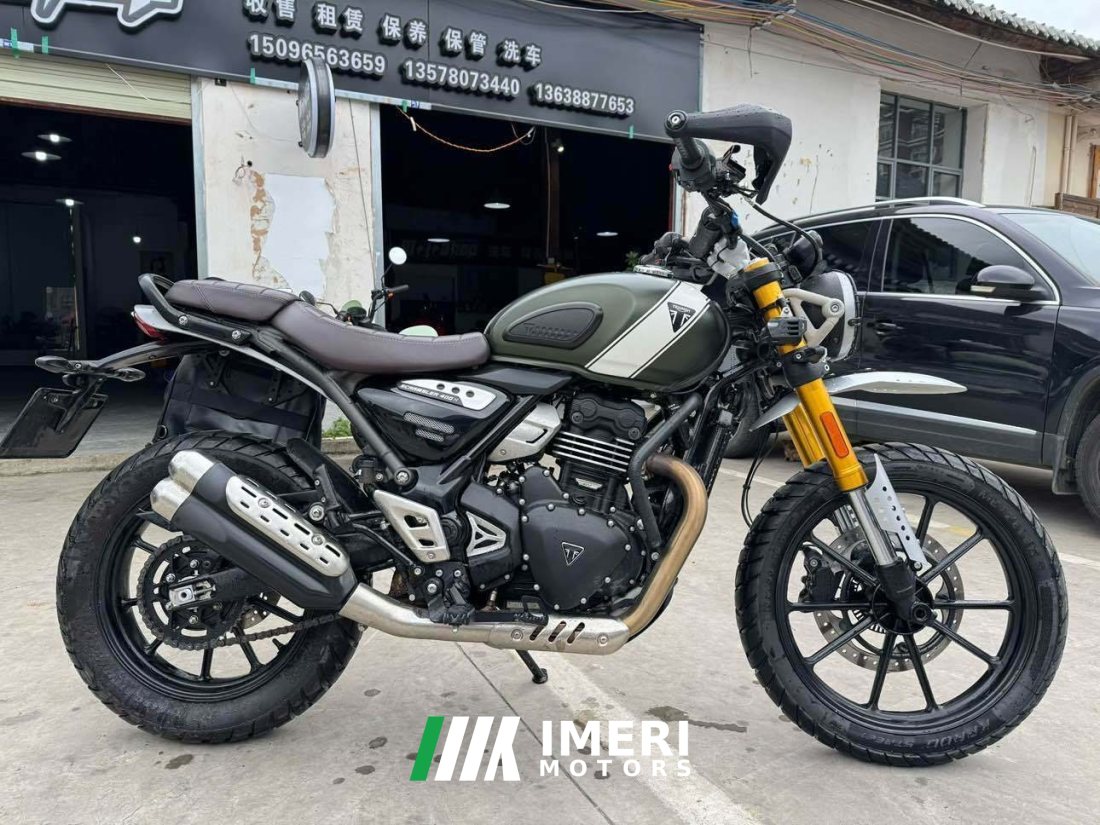 Triumph Scrambler 400 X - мотоцикл из Китая