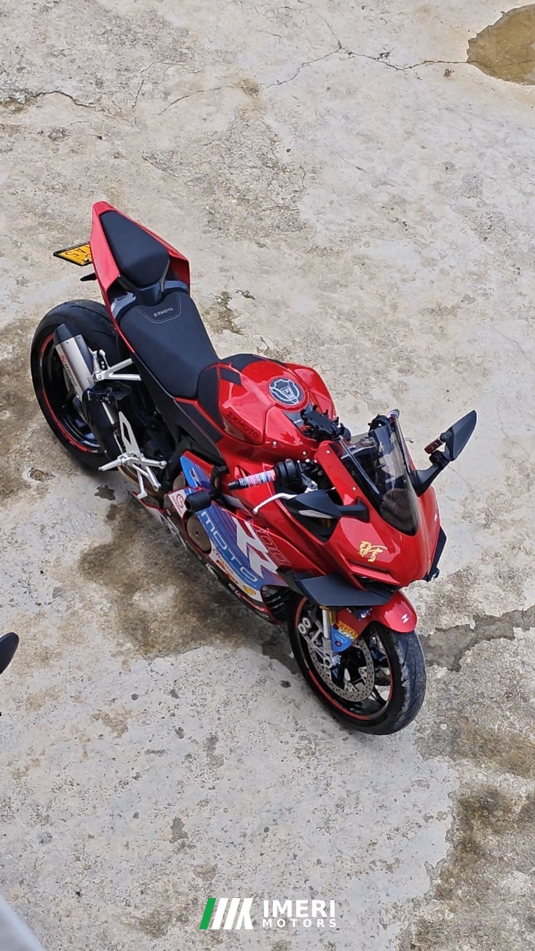Zhangxue Motorcycles 500RR - мотоцикл из Китая