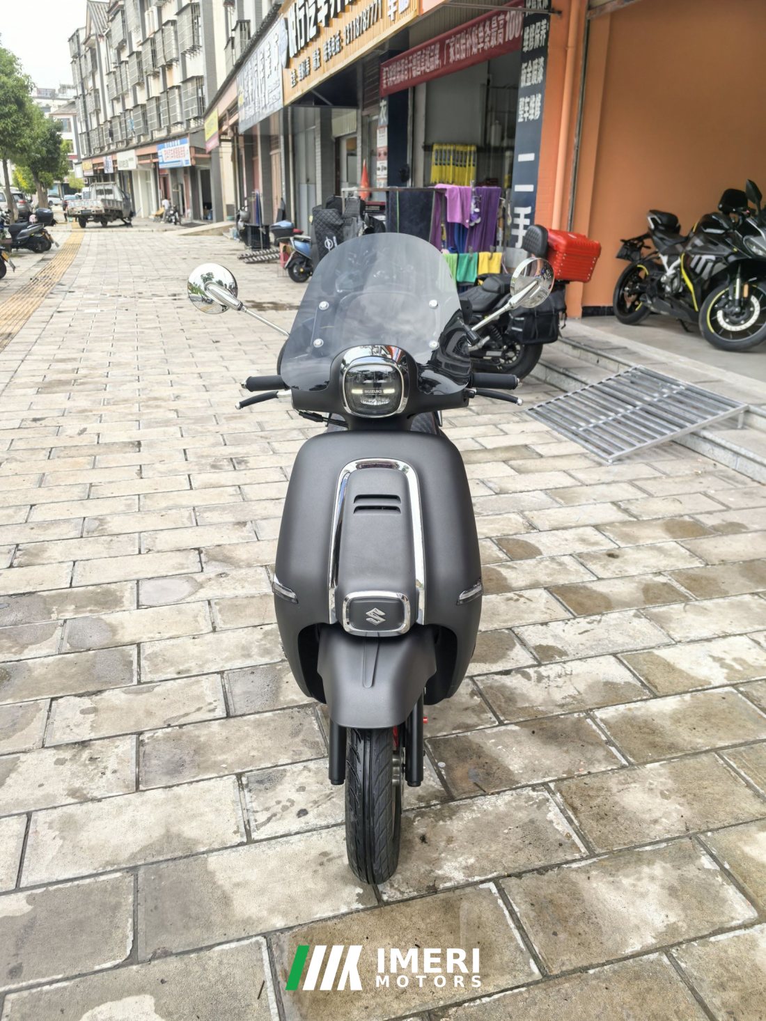 Jinan Suzuki US125 - мотоцикл из Китая
