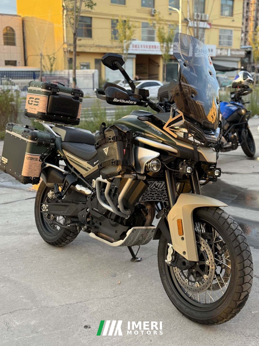 CFMOTO 800MT - мотоцикл из Китая