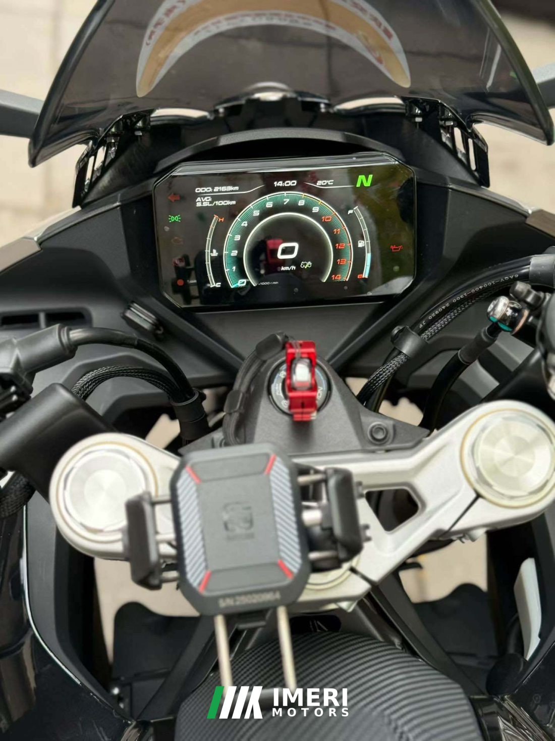 CFMOTO 450SR - мотоцикл из Китая