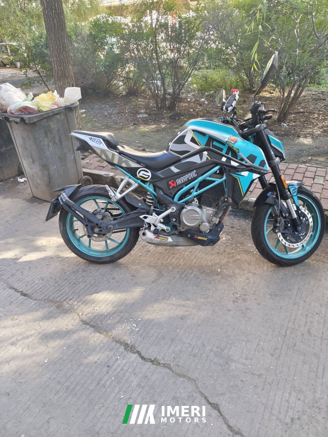 CFMOTO 250NK - мотоцикл из Китая