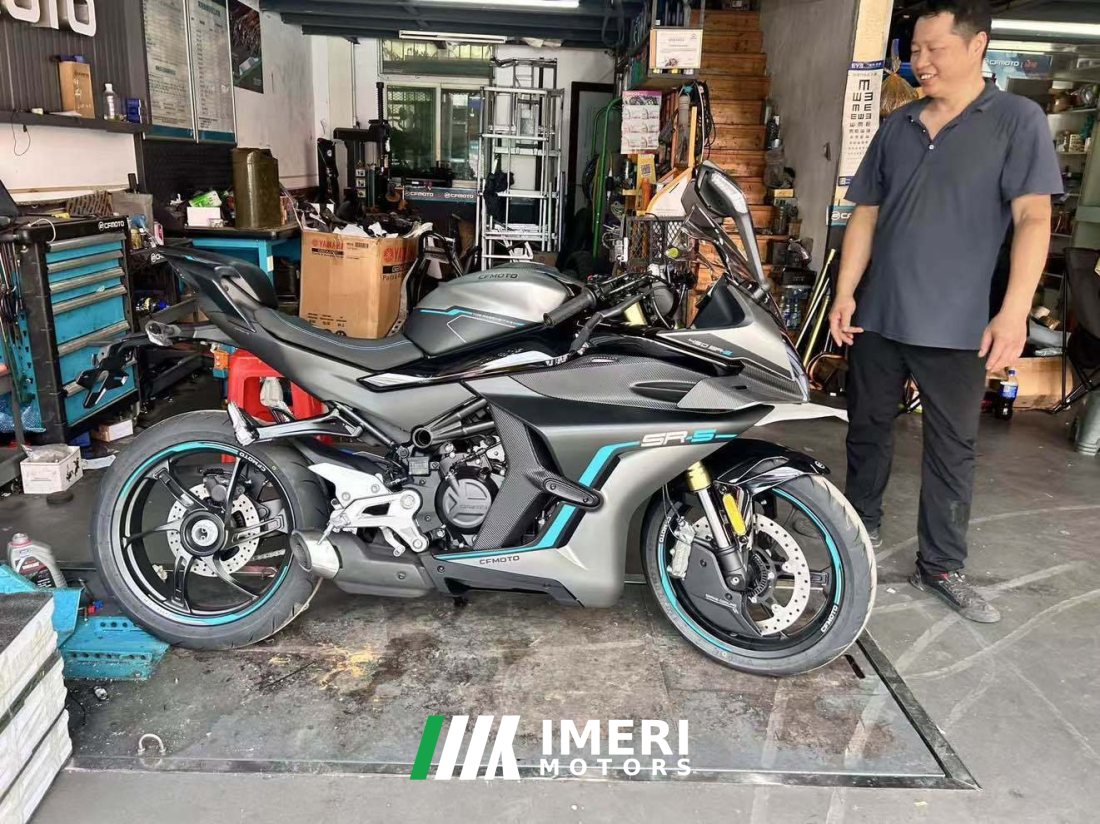 CFMOTO 450SR - мотоцикл из Китая