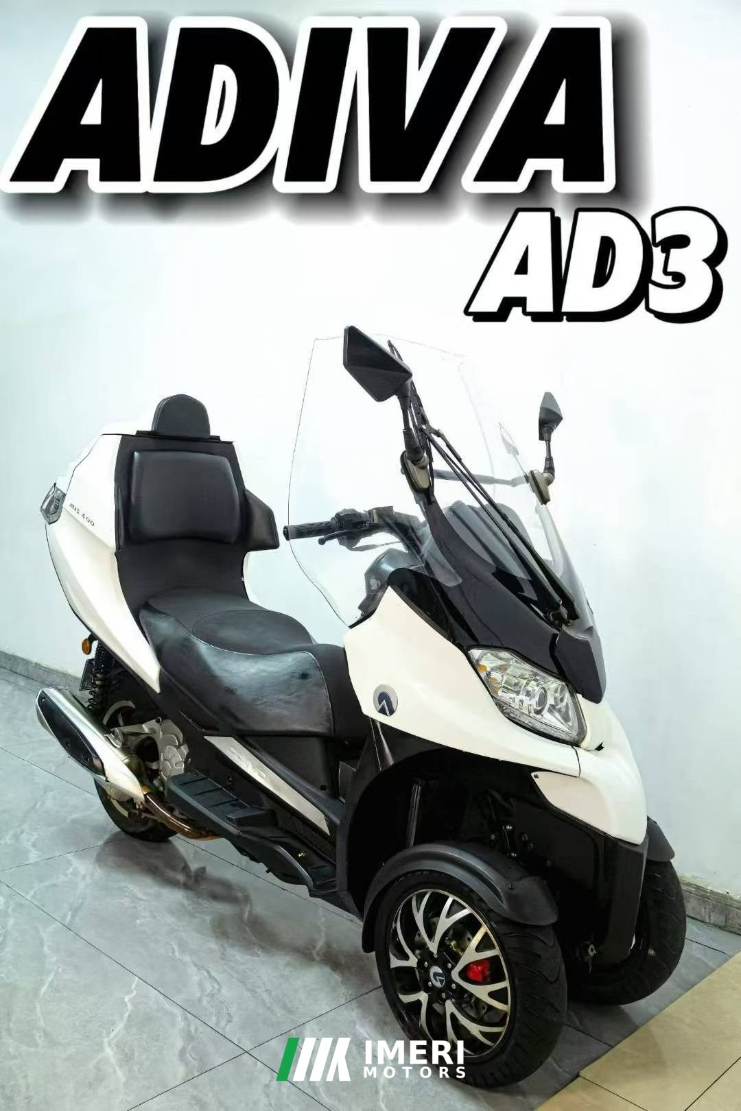 ADIVA AD3 400 - мотоцикл из Китая