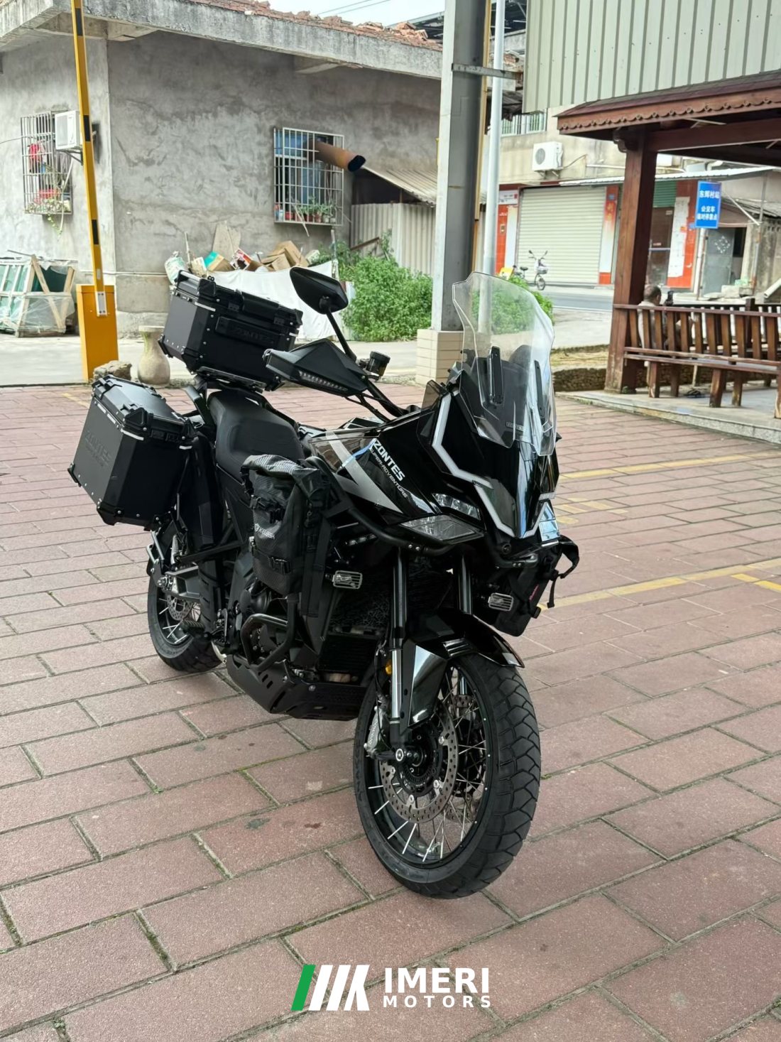 Zontes 703F 700 cc - мотоцикл из Китая
