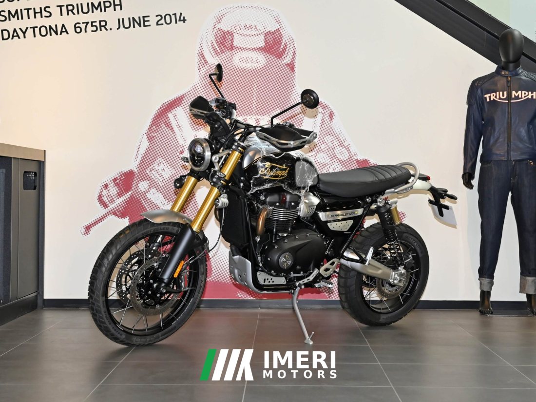 Triumph Scrambler 1200 - мотоцикл из Китая