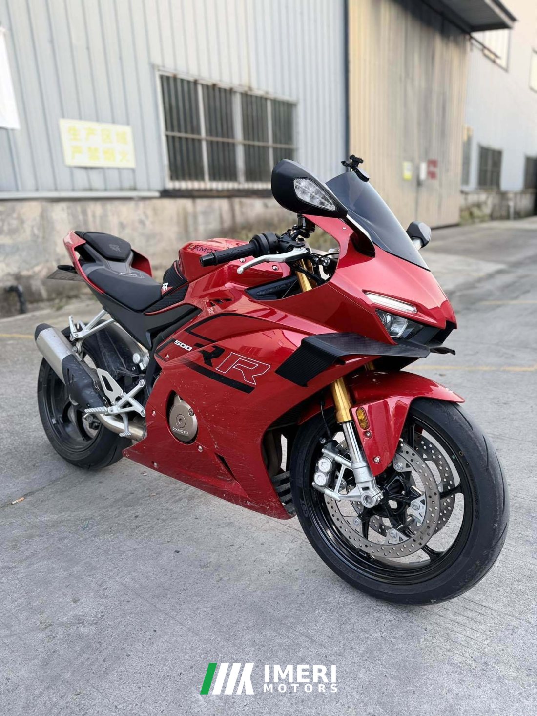 Zhangxue Motorcycles 500RR - мотоцикл из Китая