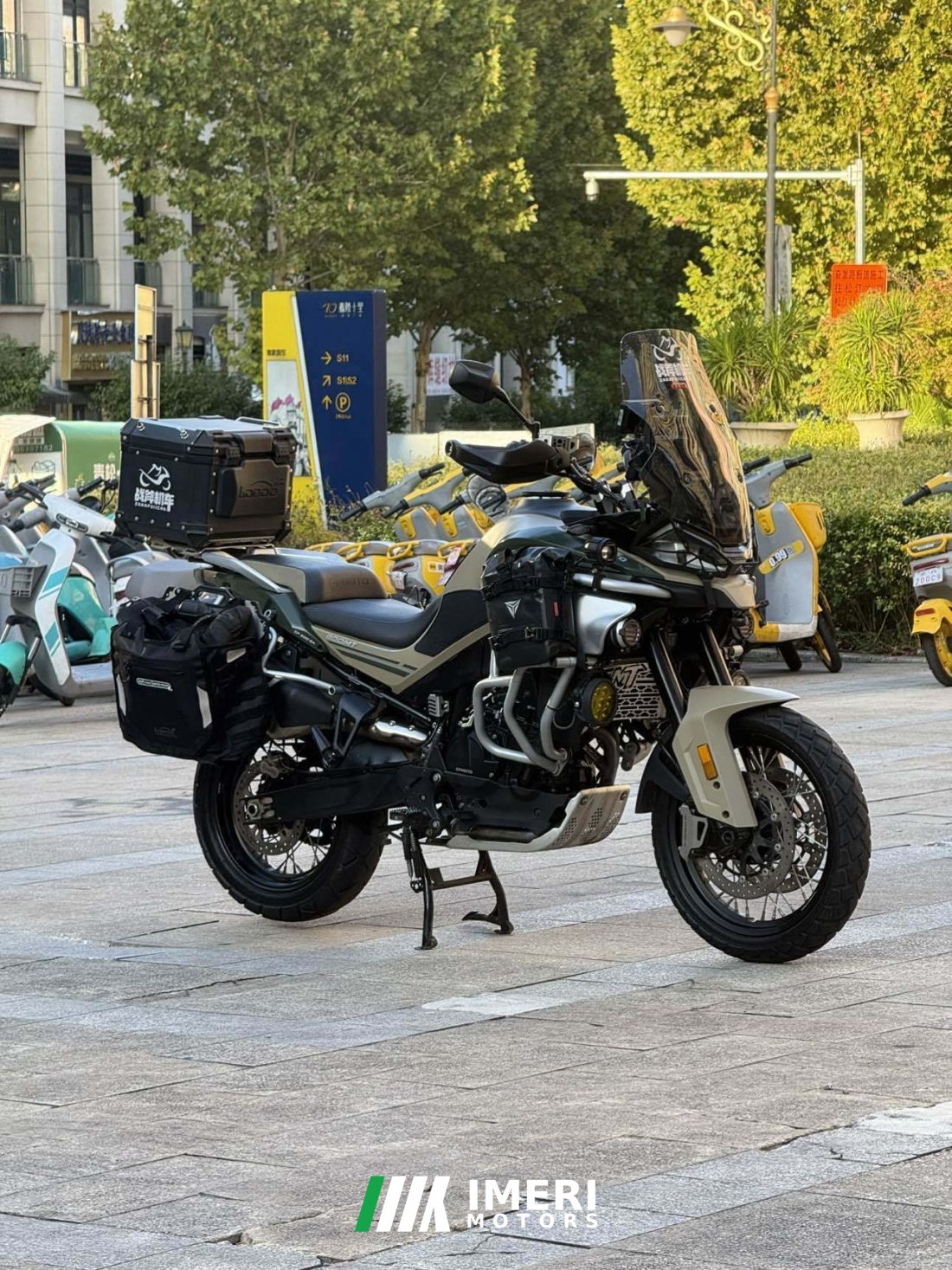 CFMOTO 800MT - мотоцикл из Китая