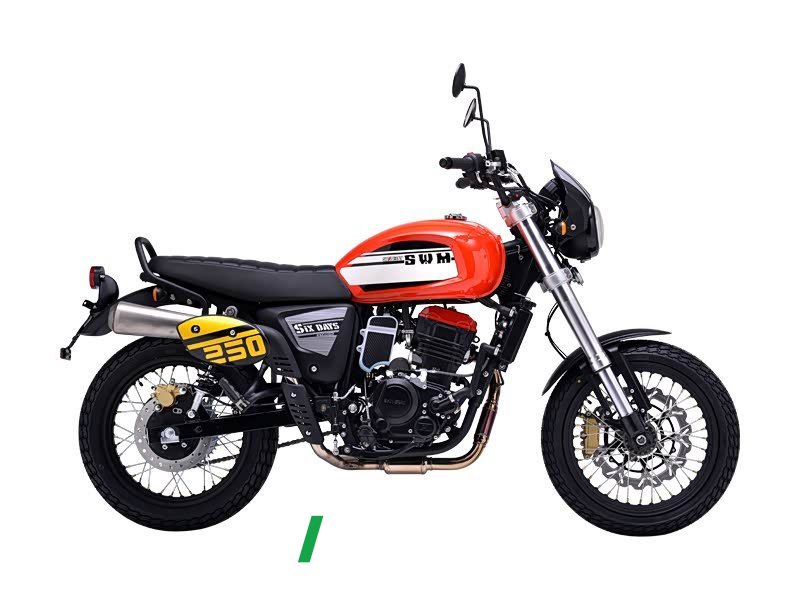 SHINERAY SIXDAYS 250 - мотоцикл из Китая