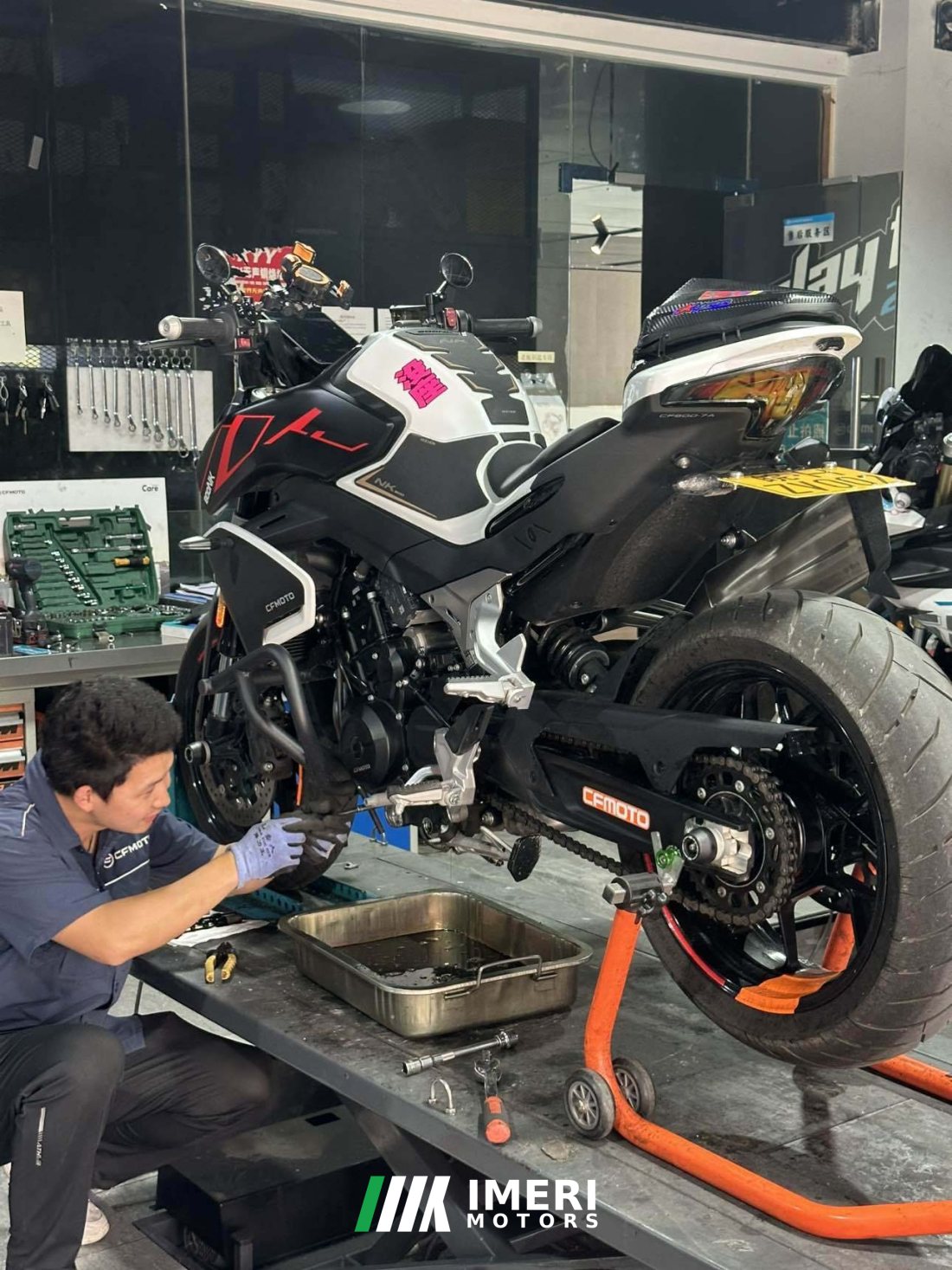 CFMOTO 800NK - мотоцикл из Китая