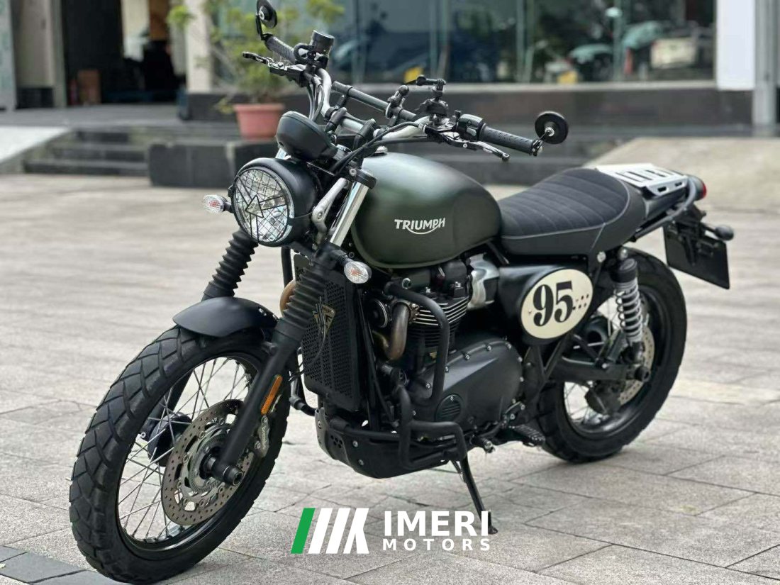 Triumph Scrambler 900 - мотоцикл из Китая