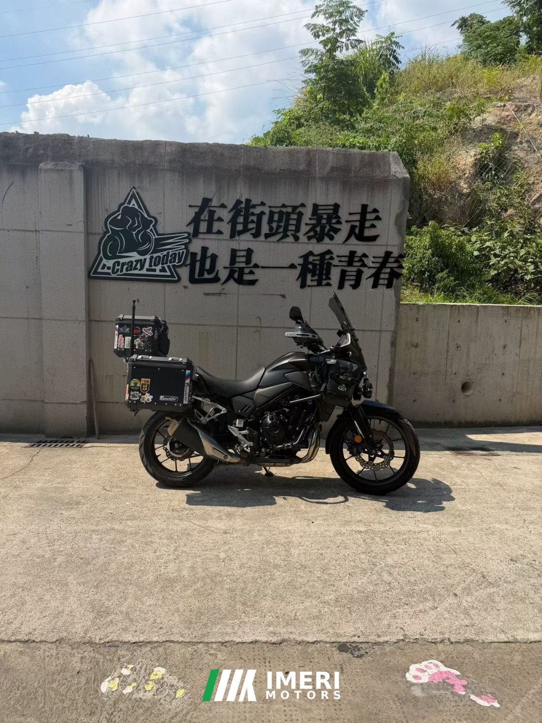 Honda NX400 - мотоцикл из Китая